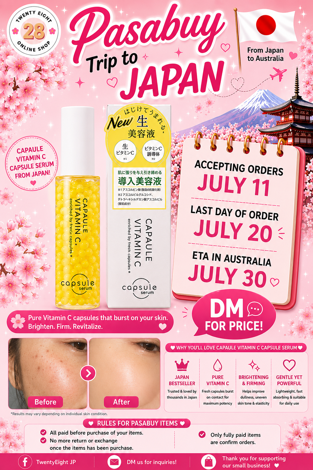 Japan Pasabuy Capsule Vitamin C