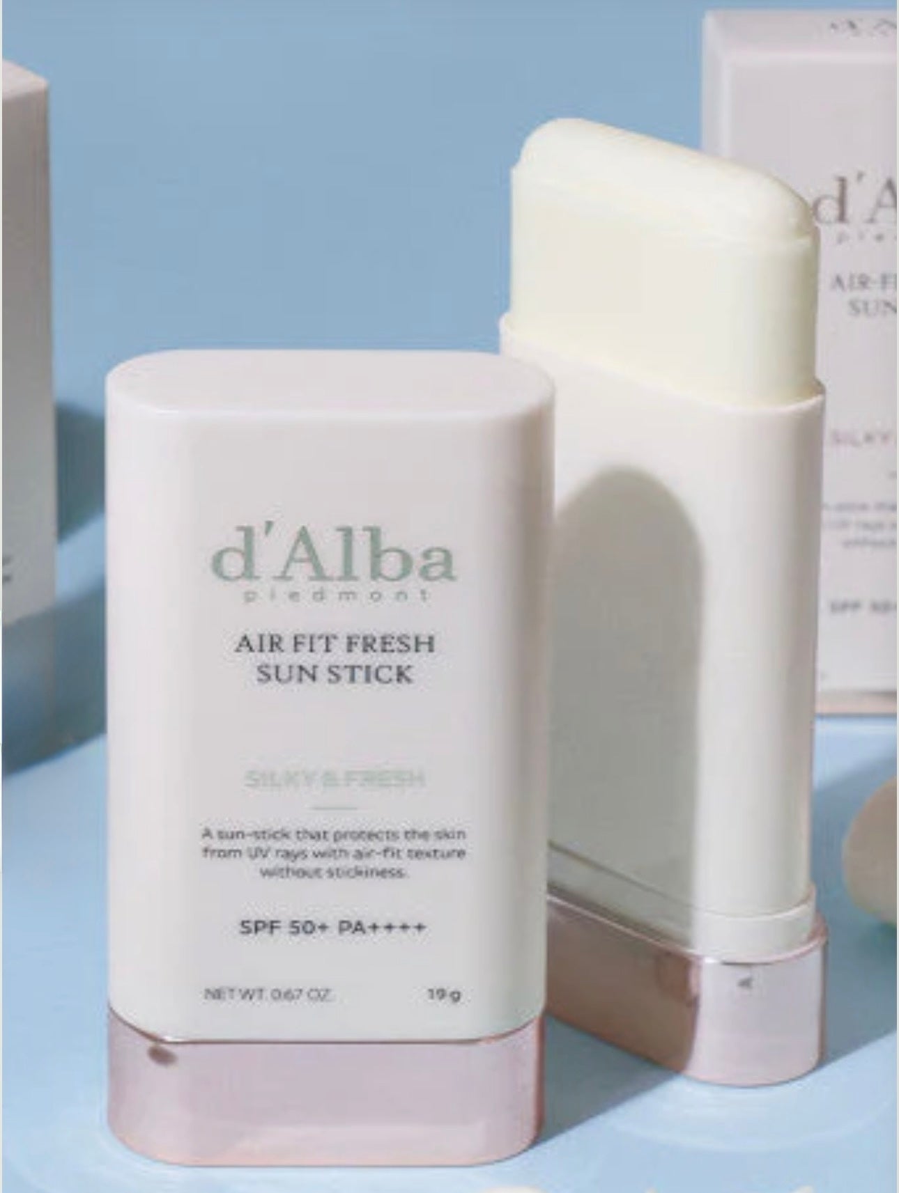 D’ALBA AIR FIT FRESH SUN STICK SPF50+ PA++++ 19G