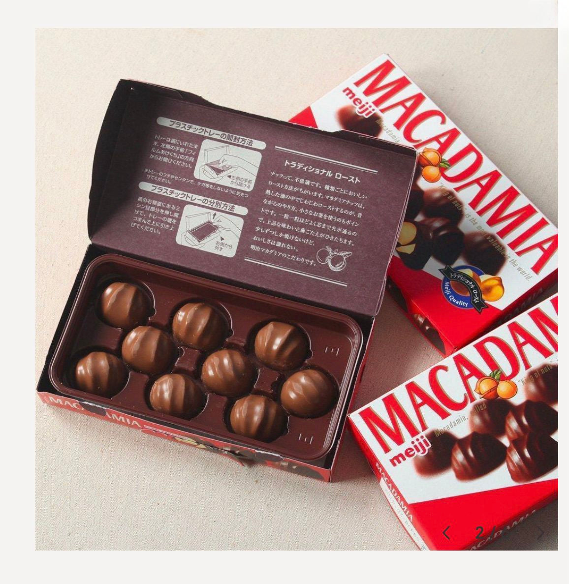 Macademia Meiji Chocolate