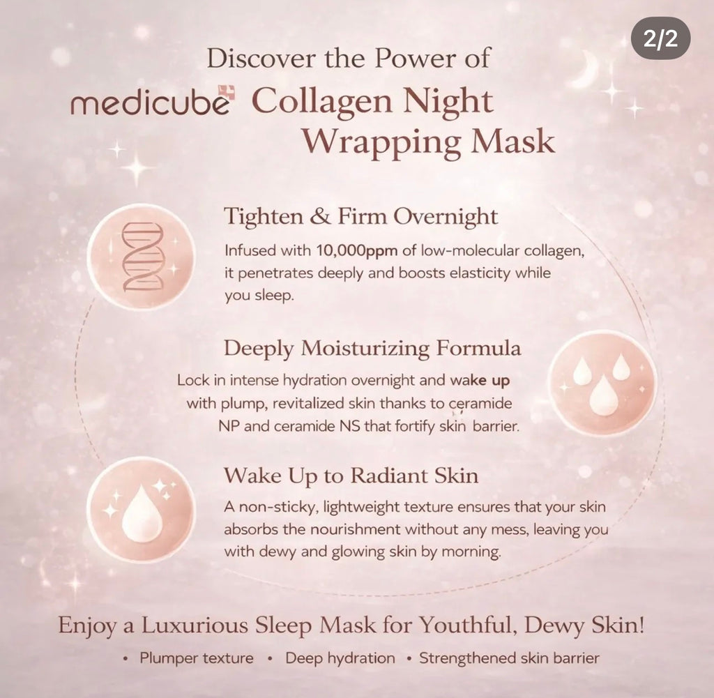 Medicube Collagen Night Wrapping Mask