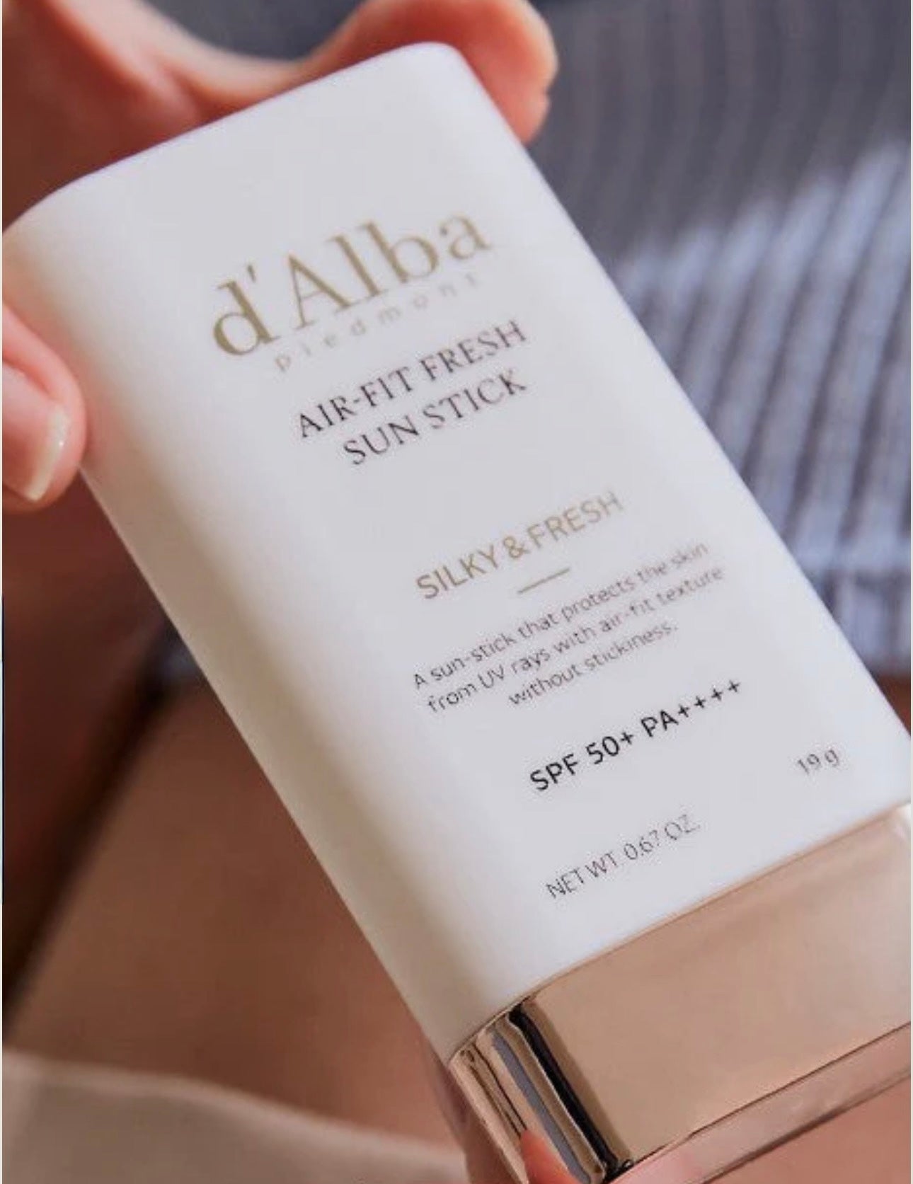 D’ALBA AIR FIT FRESH SUN STICK SPF50+ PA++++ 19G