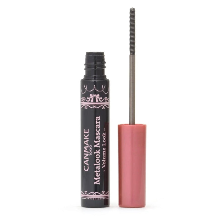 Canmake Metal Look Mascara
V01 Black 4.0G - Volume & Curl
Retention