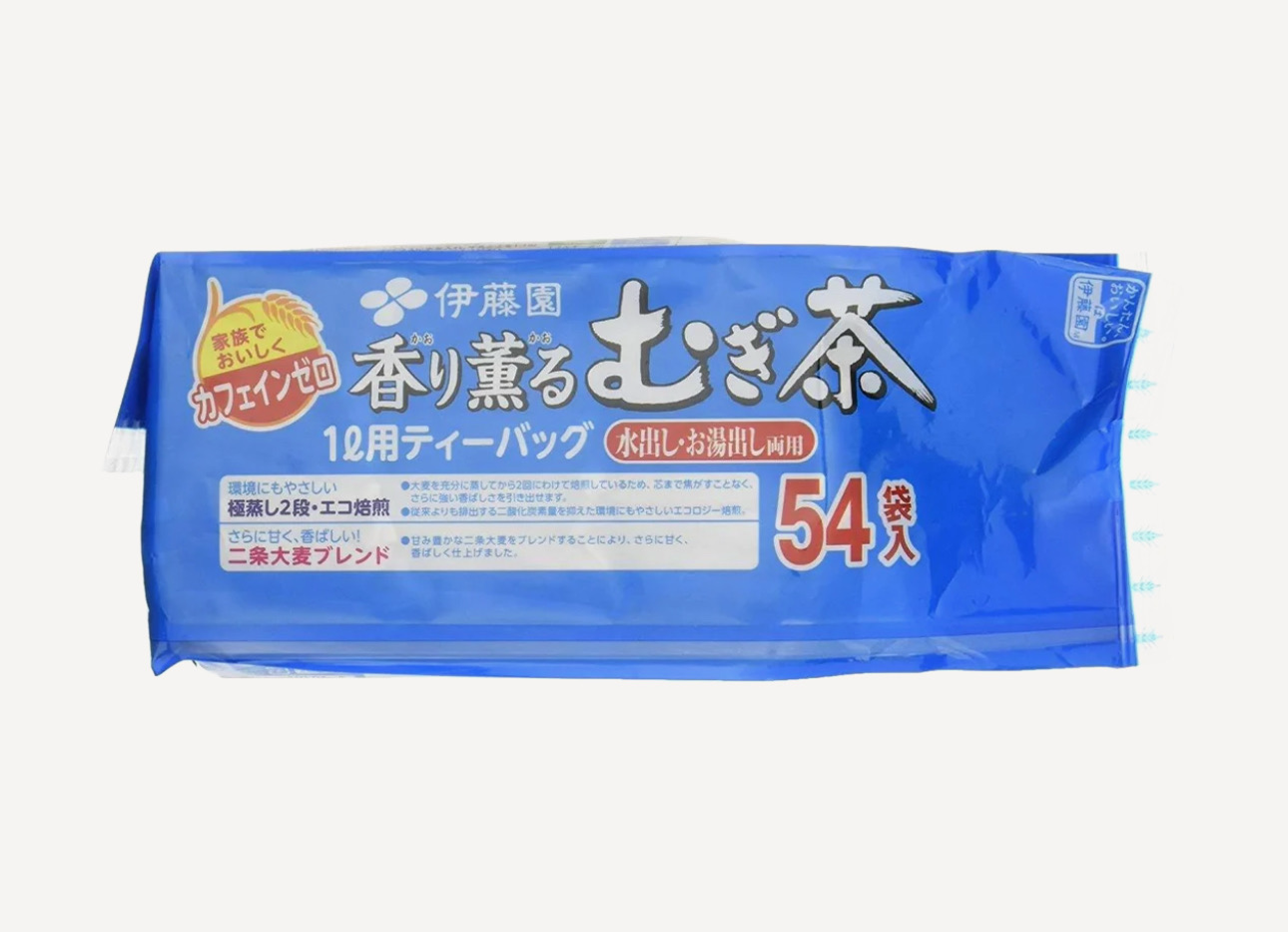 Ito En Mugicha (Roasted Barley Tea Bags – 54 Packs)
