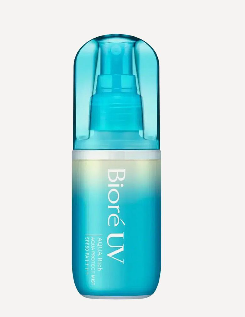 Biore UV Aqua Rich Aqua Protect Mist SPF50+ PA++++ 💙☀️