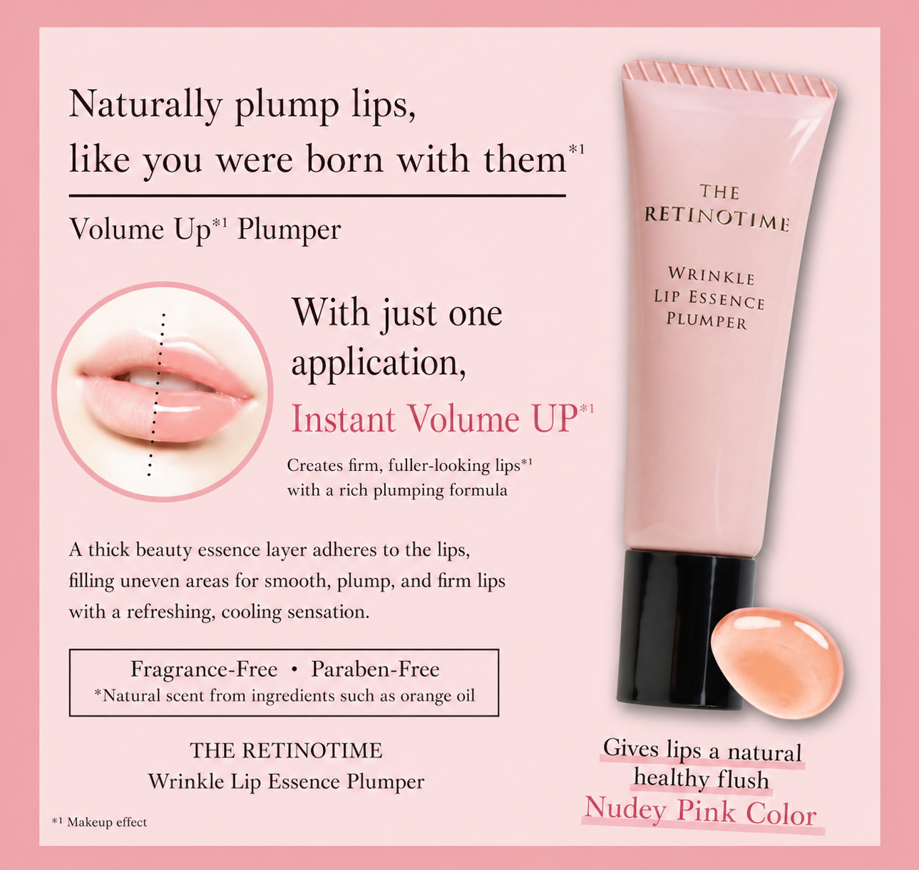 The Retinotime Wrinkle Lip Essence Plumper