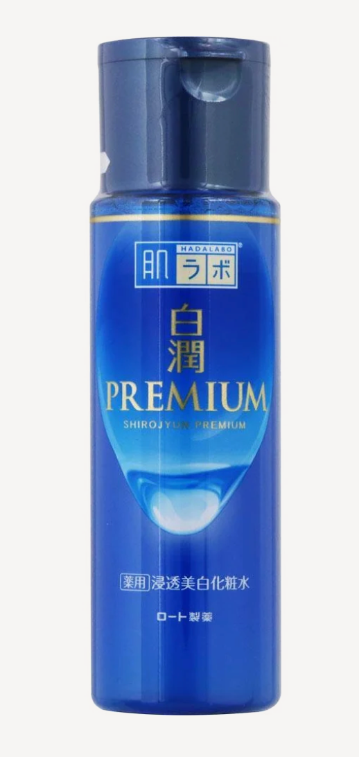 Hada Labo Shirojyun Premium Whitening Lotion (Blue Bottle)
