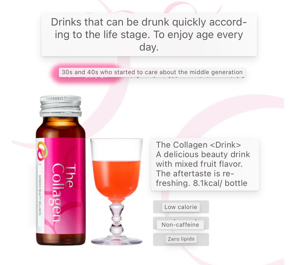 Shiseido The Collagen Drink (Beauty Collagen Supplement)