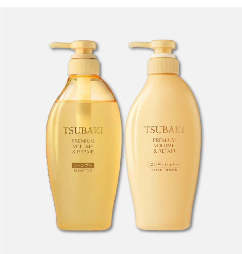TSUBAKI Premium Shampoo & Conditioner Range (Moist & Volume)