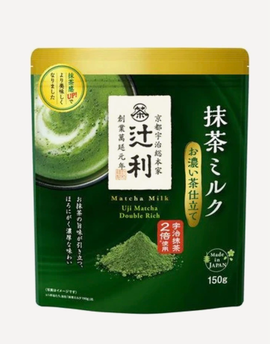 Tsujiri Uji Matcha Milk – Double Rich (150g)