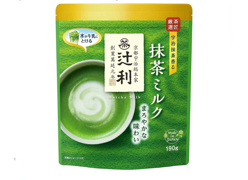 Tsujiri Uji Matcha Milk – Smooth & Creamy (190g)