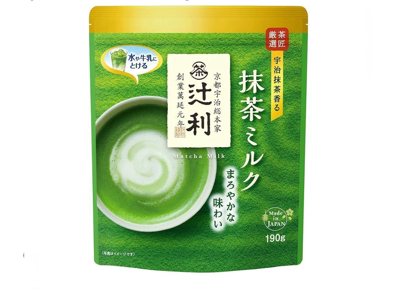 Tsujiri Uji Matcha Milk – Smooth & Creamy (190g)