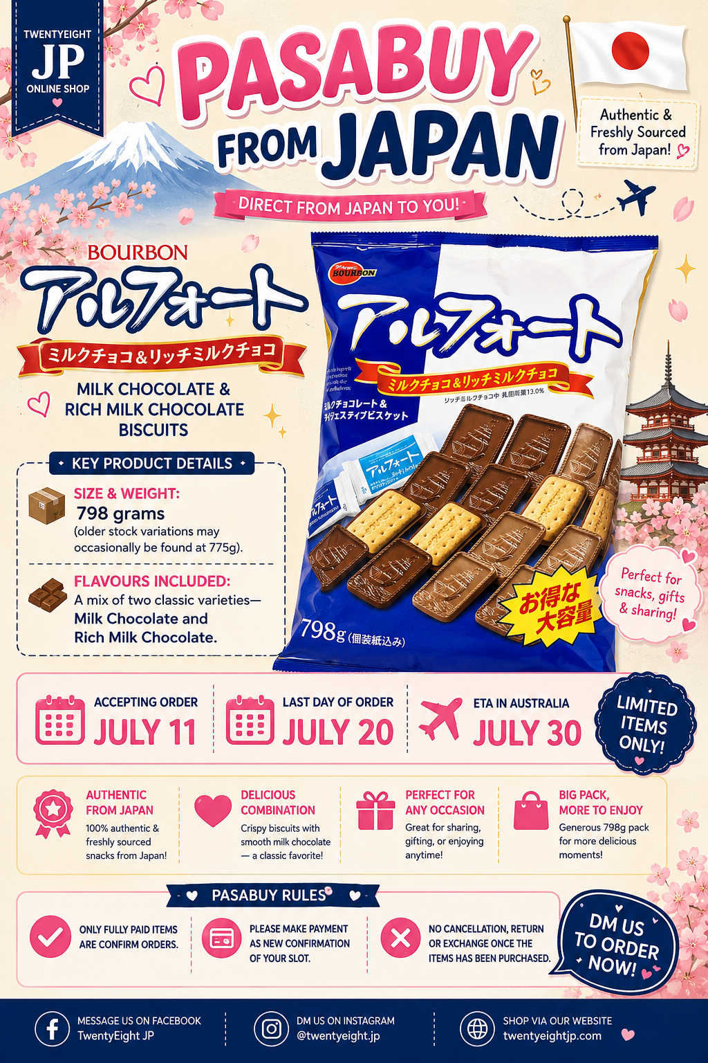 Japan Pasabuy Alfort Chocolate Big bag
