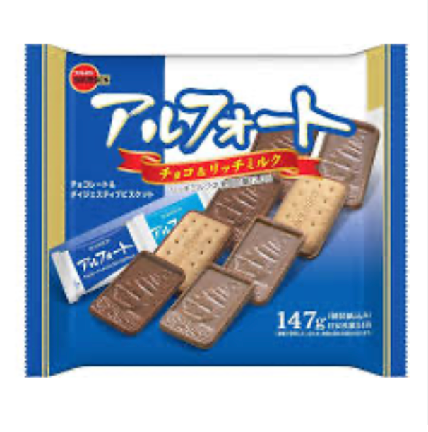 Alfort Bourbon Chocolate Biscuit 147g