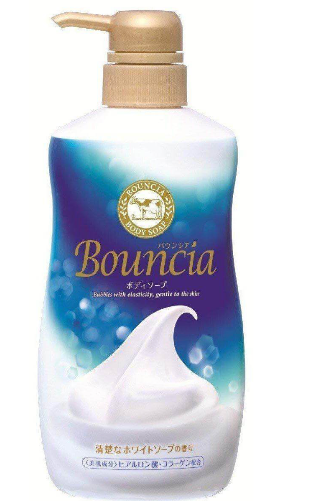 Bouncia Body Soap Wash Moisturizing Foaming Body Wash 480ml